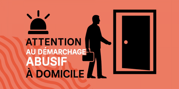 pictogramme de démarchage abusif à domicile